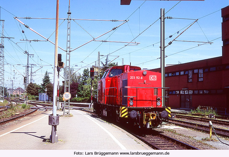 Die DB Baureihe 203 in Nürnberg Hbf