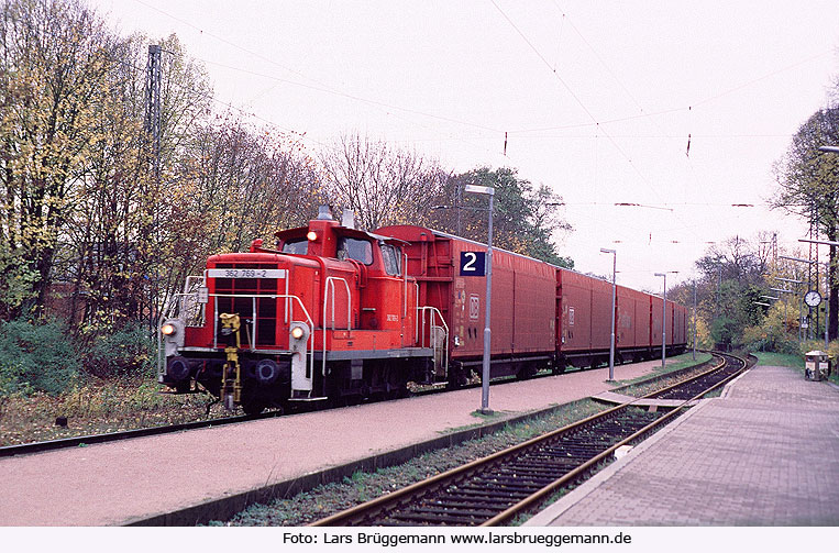 Die DB Baureihe 363 im Bahnhof Lüneburg Westseite