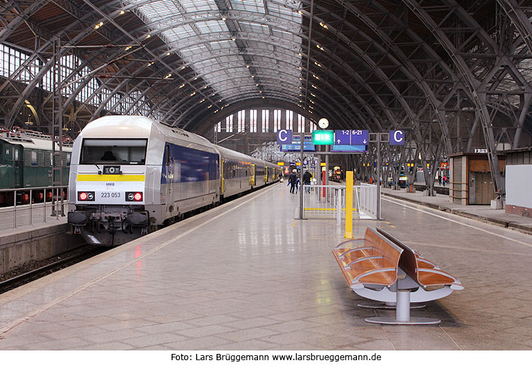 Die MRB in Leipzig Hbf - Eilzug Leipzig - Chemnitz