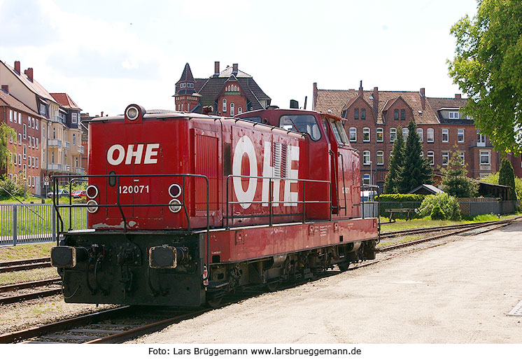 Foto OHE Lok120071 im Bahnhof Lüneburg Nord