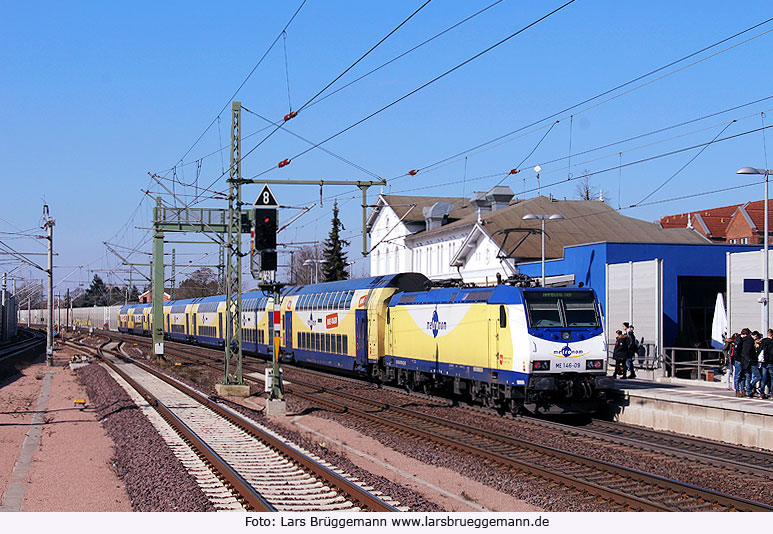 Ein Metronom Eilzug in Winsen