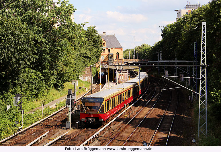 Der Bahnhof Prenzlauer Allee der Berliner S-Bahn