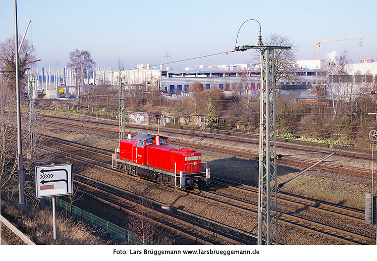 DB Baureihe 291 Bahnhof Hamburg Billwerder Moorfleet