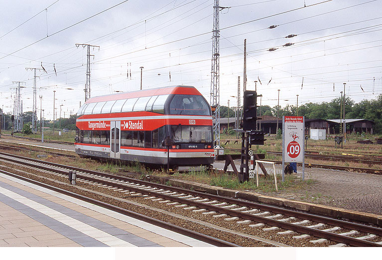 Die DB Baureihe 670 im Bahnhof Stendal