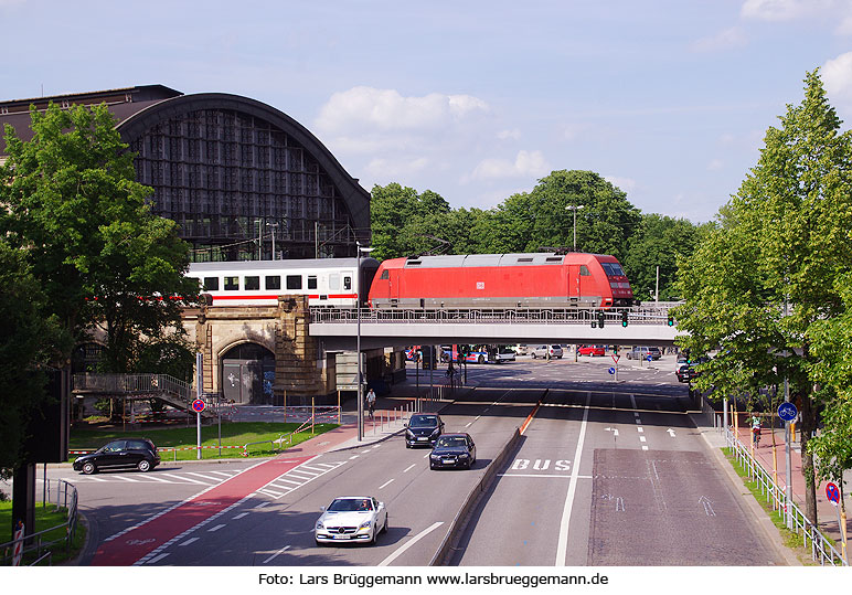 DB Baureihe 101 Bahnhof Dammtor - Lok 101 035