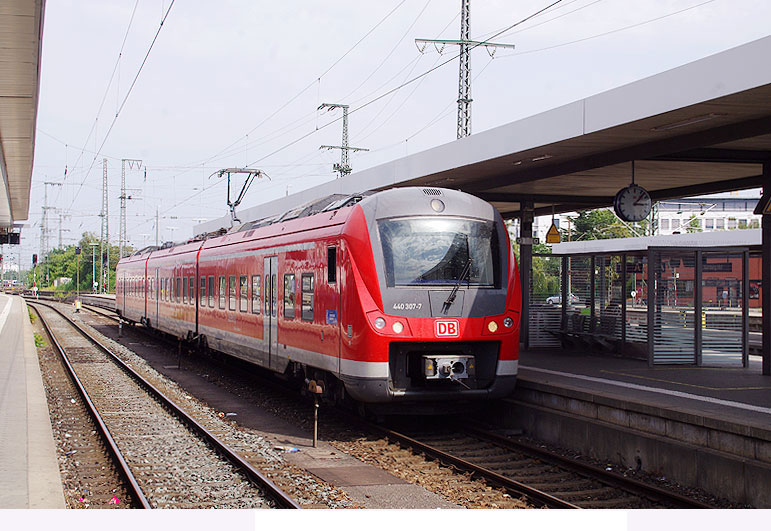 DB Baureihe 440 in Nürnberg Hbf