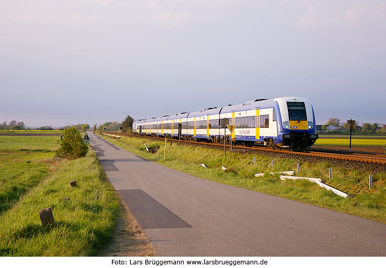 Die NOB Marschbahnwagen in Langenhorn