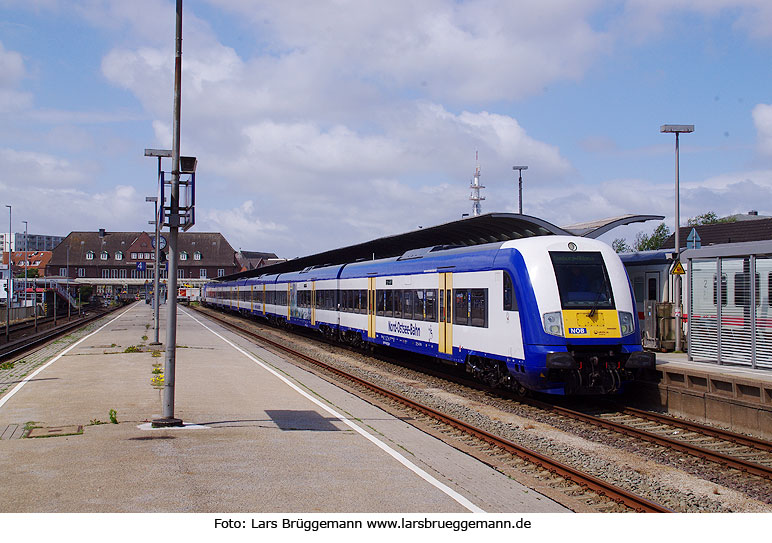 Die NOB im Bahnhof Westerland