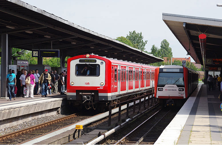 Bahnhof Barmbek- S-Bahn - U-Bahn