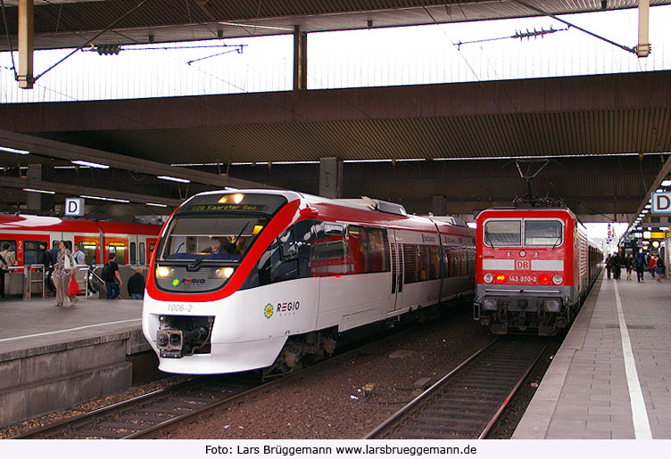 Eine Regio S-Bahn in Düsseldorf Hbf der Linie S 28 nach Kaarster See