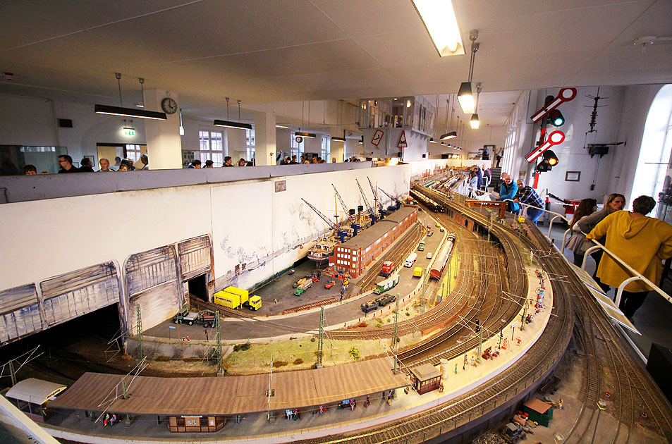 Die MEHEV Modellbahn im Museum für Hamburgische Geschichte