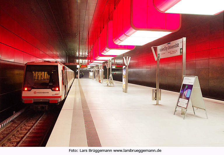 U-Bahn Haltestelle Hafencity Universität