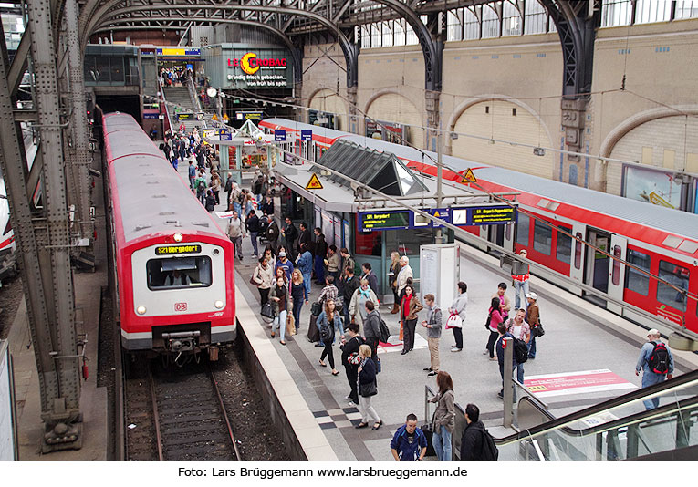 S-Bahn im Hamburger Hbf