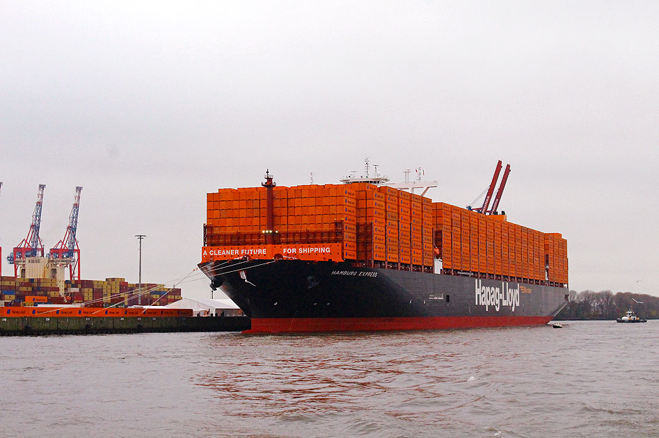 Die Hamburg Express von Hapag-Lloyd