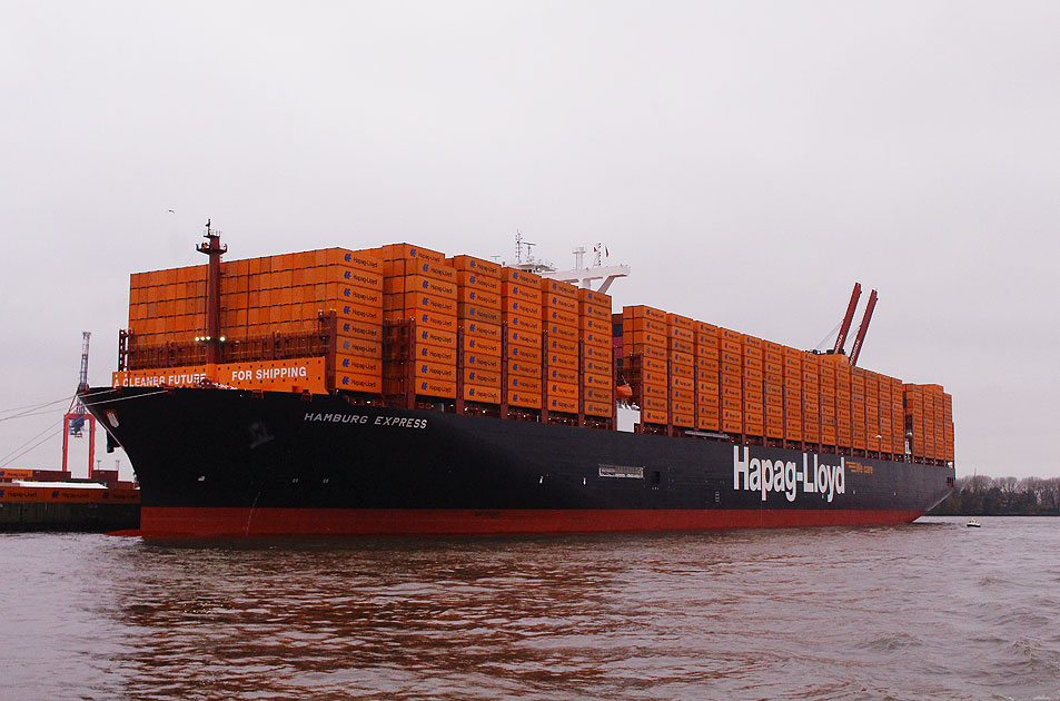 Die Hamburg Express von Hapag-Lloyd