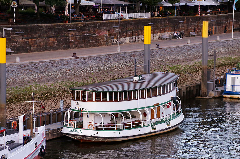 Die MS Friedrich in Bremen