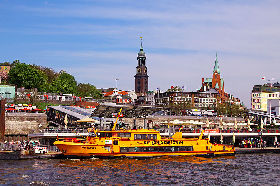 Das HADAG-Schiff Jan Molsen
