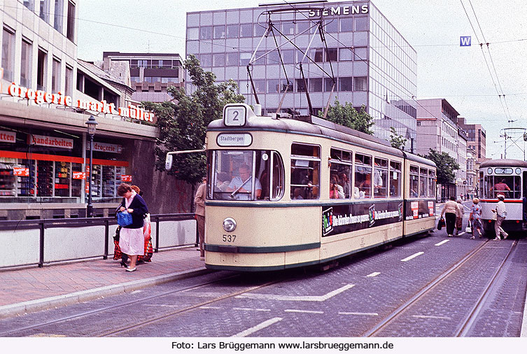 Die Straßenbahn in Augsburg