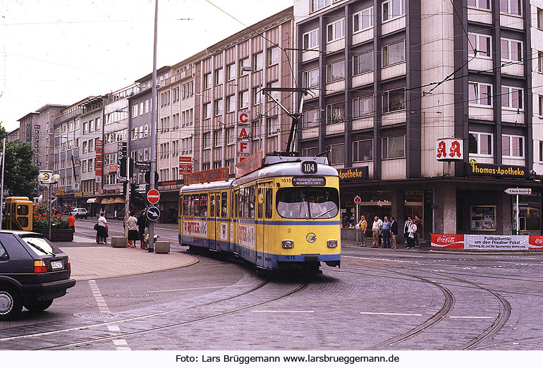 Die Straßenbahn in Essen und Mühlheim