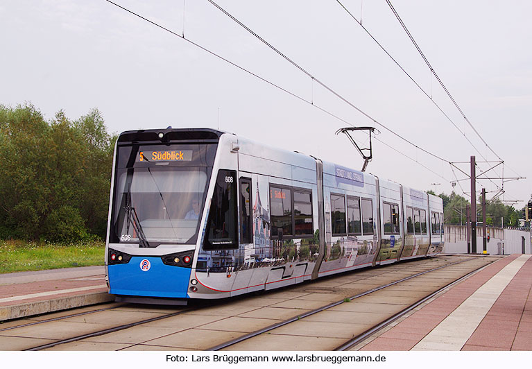 Die Straßenbahn in Rostock - Tramlink 6N2