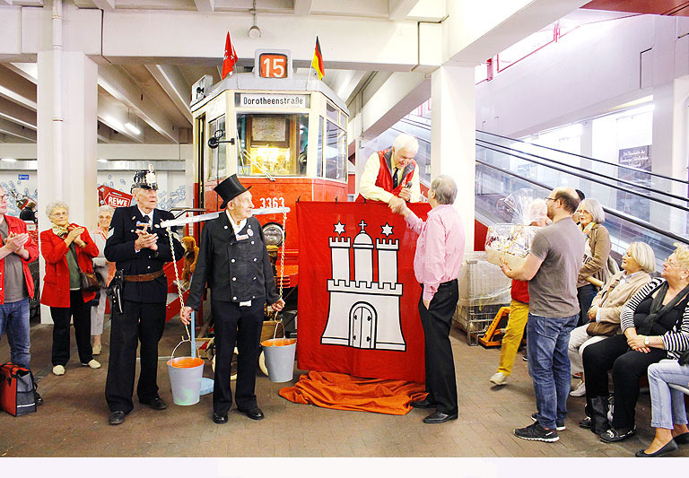 DAs Jubiläum 150 Jahre Hamburger Straßenbahn