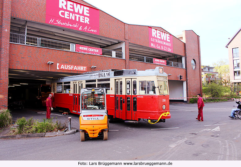 Auch das war Elektromobilät in Hamburg: Die Straßenbahn in Hamburg am Betriebshof Krohnskamp
