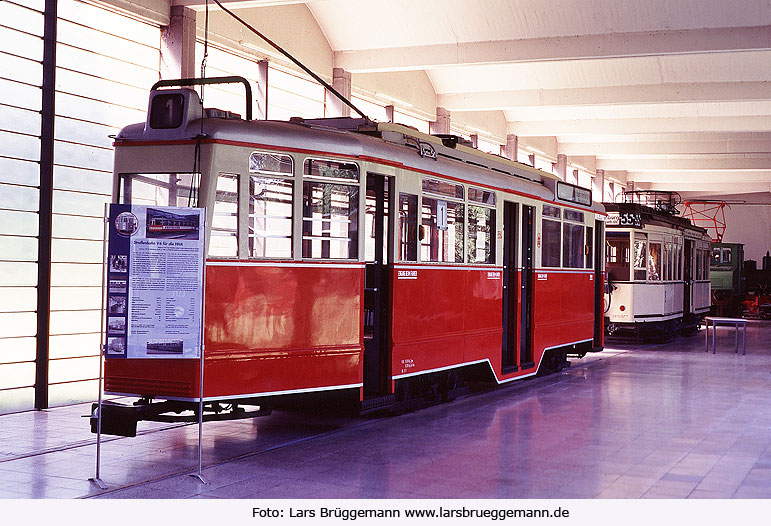Straßenbahn Hamburg im Werkmuseum von LHB Salzgitter