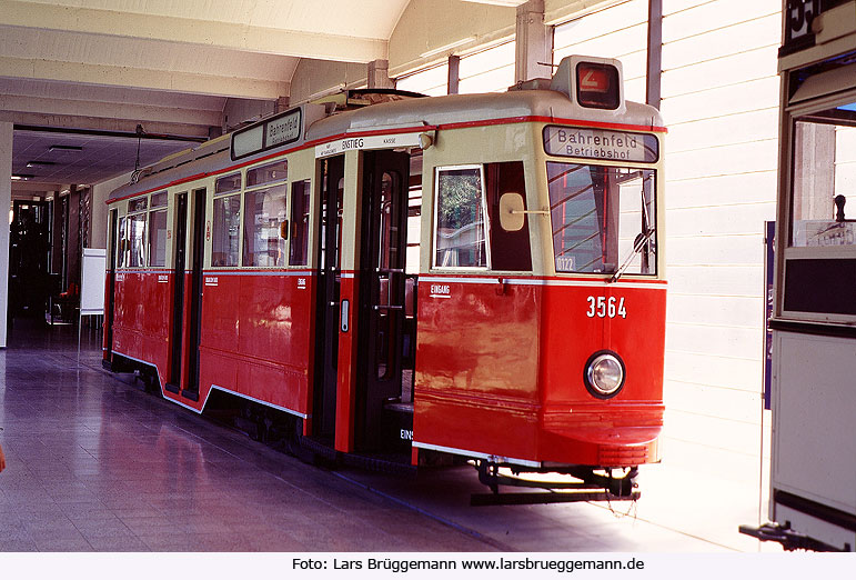 Straßenbahn Hamburg im Werkmuseum von LHB Salzgitter