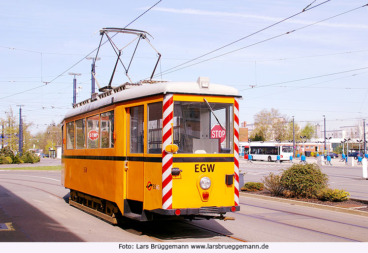 Die Straßenbahn in Bremen - der Arbeitswagen EGW - Eingleisgerätewagen