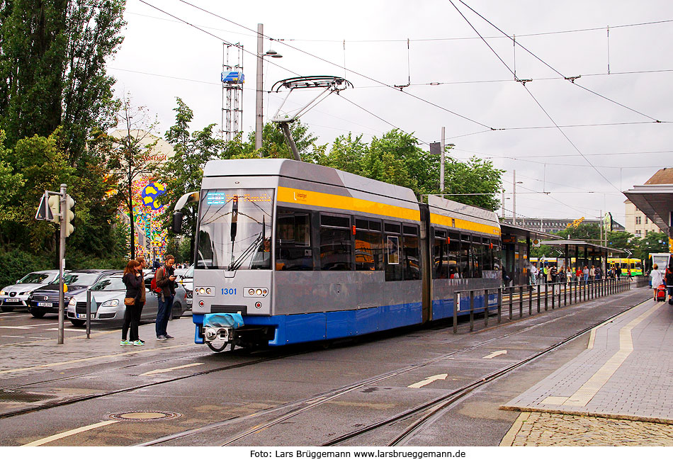 Die Straßenbahn in Leipzig der Leoliner Prototyp