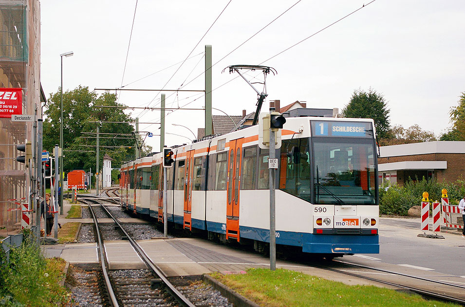 Fotos von der Straßenbahn in Bielefeld