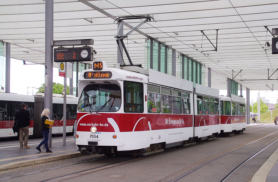 Die Straßenbahn in Braunschweig - Düwag vom Typ Mannheim