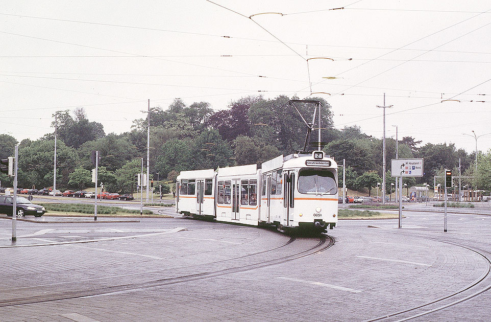 Die Straßenbahn in Braunschweig - Das Hängebauchschwein