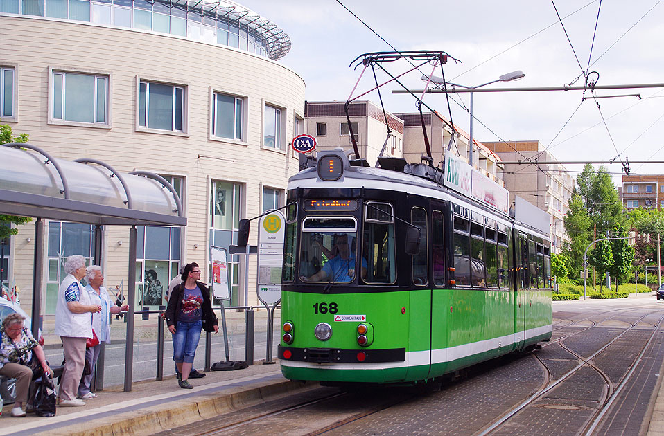 Straßenbahn Halberstadt am Holzmarkt