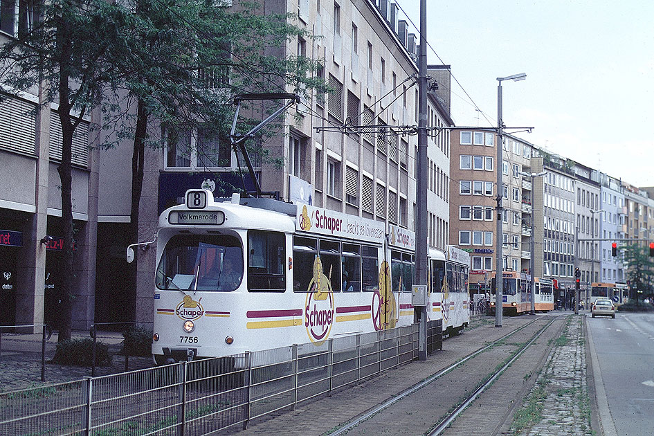 Straßenbahn Braunschweig - Haltestelle Hagemarkt