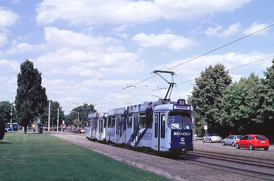 Straßenbahn Braunschweig Haltestelle Stadion