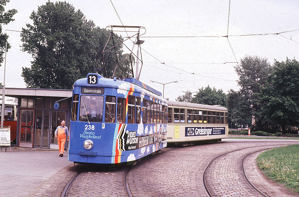 Straßenbahn Nürnberg - Haltestelle Leipziger Platz
