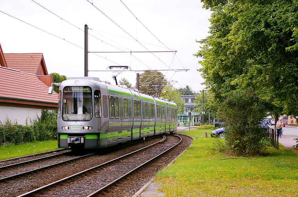 Die Stadtbahn in Sarstedt - die Straßenahn der Üstra