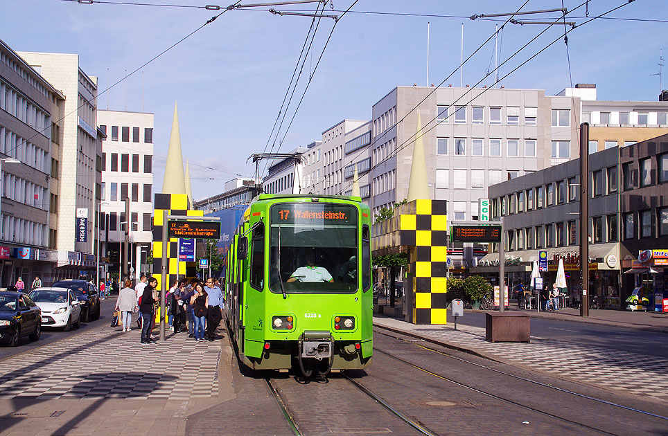 Die Straßenbahn in Hannover - Haltestelle Steintor