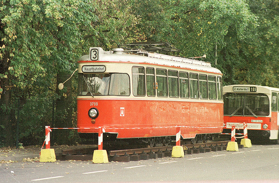 Die Straßenbahn in Hamburg im Betriebshof Wendemuthstraße