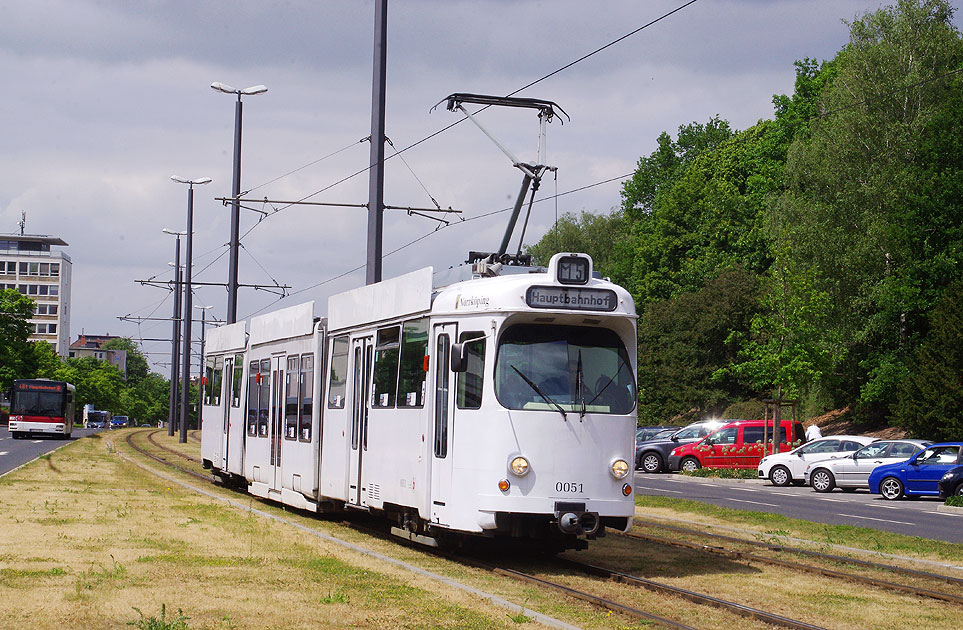 Die Straßenbahn in Braunschweig - Das Hängebauchschwein