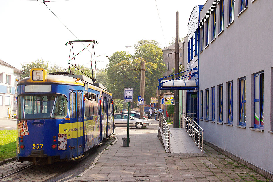 Die Straßenbahn in Gorzow (Landsberg an der Warthe)