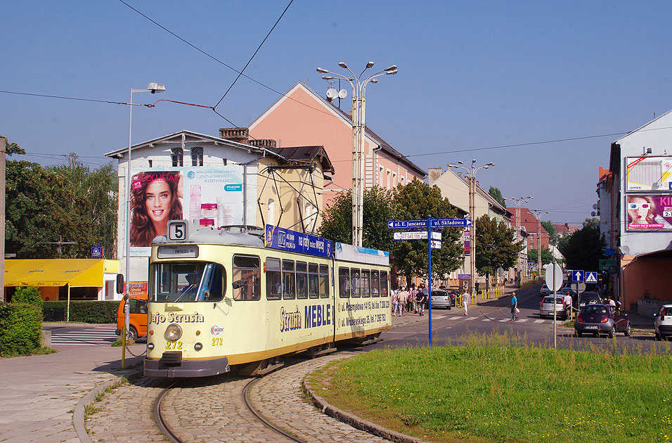 Die Straßenbahn in Gorzow (Landsberg an der Warthe)