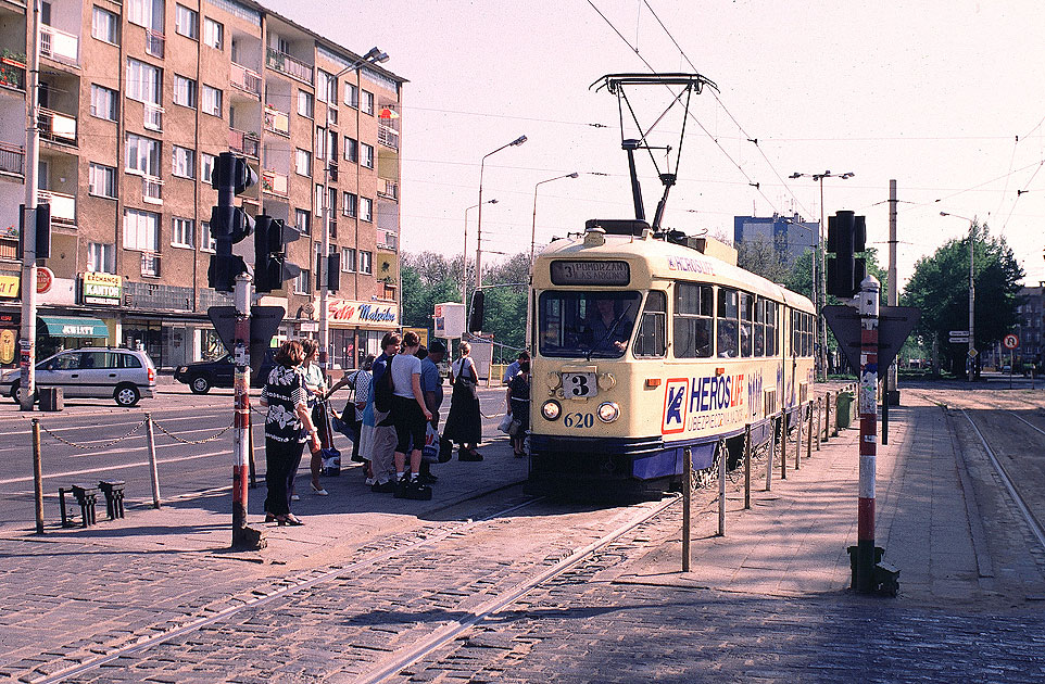 Die Straßenbahn in Stettin (Szczecin) Brama-Portawa