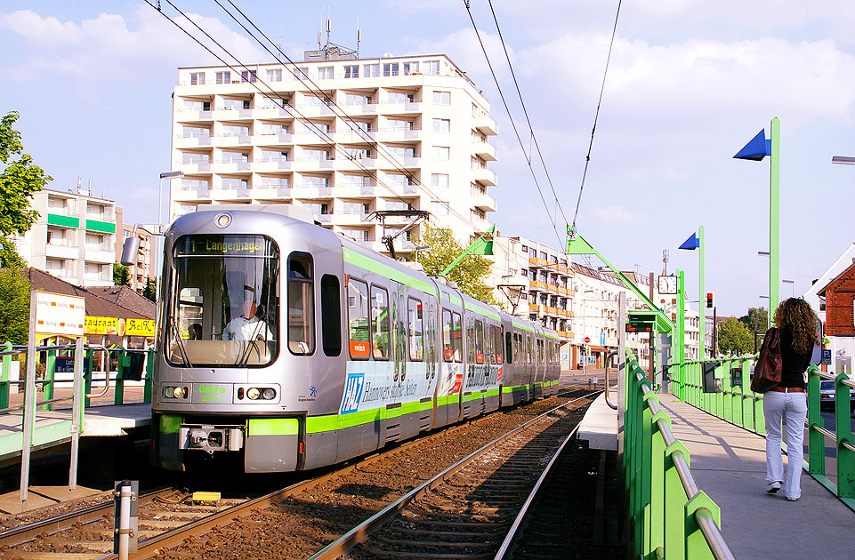 Straßenbahn Hannover in Laatzen