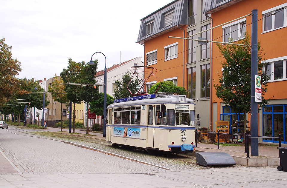Die Straßenbahn in Naumburg