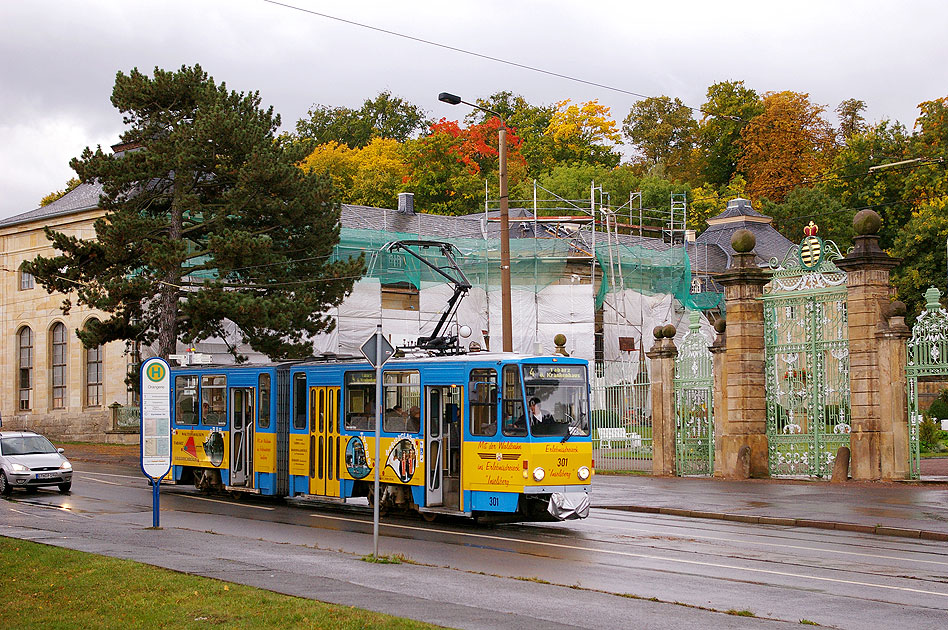 Die Straßenbahn in Gotha und die Thüringerwaldbahn