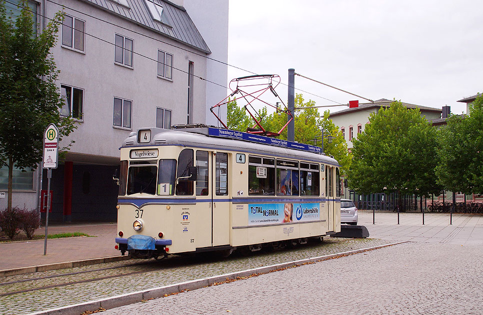 Die Straßenbahn in Naumburg