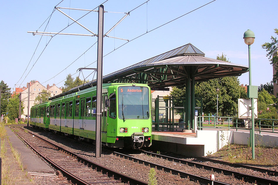 Straßenbahn Hannover Üstra in Stöcken - Die Stadtbahn in Hannover