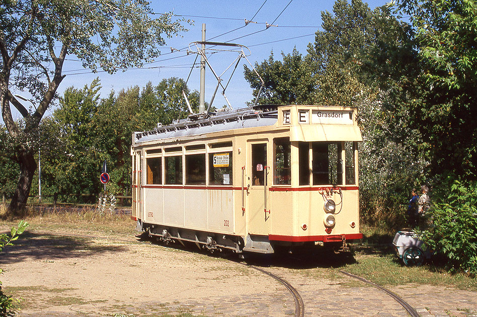 Der Hawa-Üstra-Wagen beim VVM am Schönberger Strand